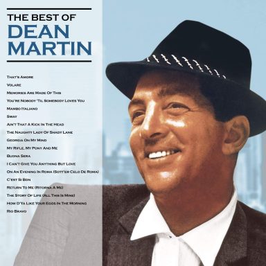 Portada del álbum "The Best of Dean Martin" con una foto de Dean Martin sonriendo.